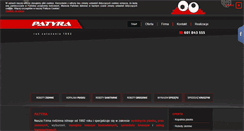 Desktop Screenshot of patyra.pl