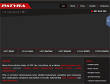 Tablet Screenshot of patyra.pl